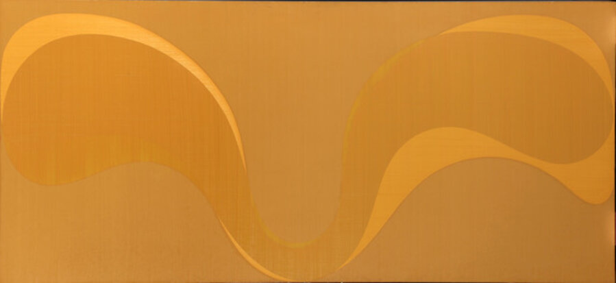 Abstract Composition from Waves and Rococo Series