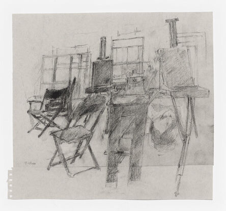 Rackstraw Downes, ‘In the Artist's Studio XII’, 2020