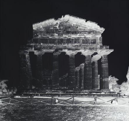 Vera Lutter, ‘Temple of Athena, Paestum, VII: October 12, 2015’, 2015