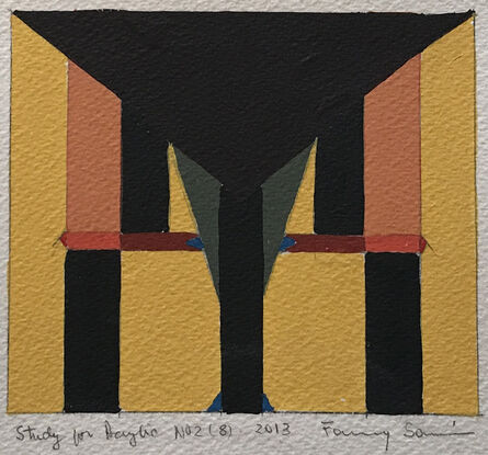 Fanny Sanin, ‘Study for a Painting No. 2 (8)’, 2013