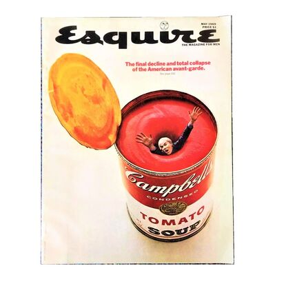 Andy Warhol, ‘"The Final Decline and total Collapse of the American Avant-Garde", Esquire Magazine - May 1969’, 1969