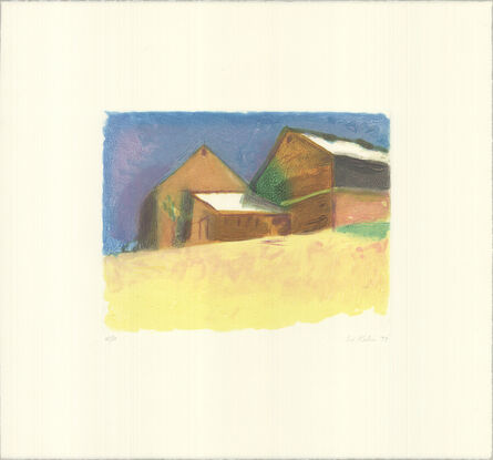 Wolf Kahn, ‘Southampton Barn’, 1999