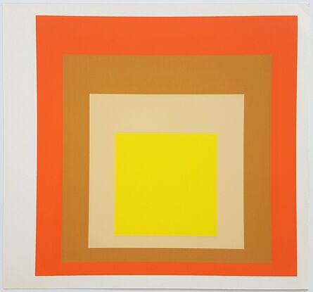 Josef Albers, ‘Homage to the Square: Yes Sir’, 1977