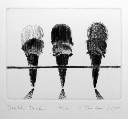 Wayne Thiebaud, ‘Double Deckers’, 1964