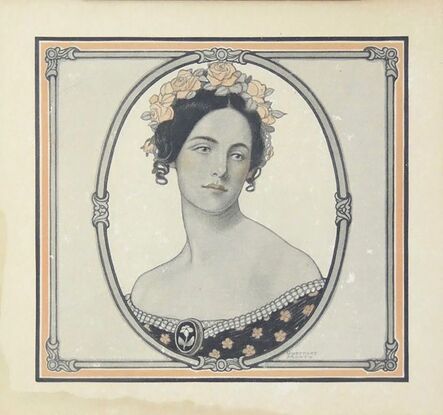 Guernsey Moore, ‘Portrait of a Woman, Saturday Evening Post Cover, March 1907’, 49000