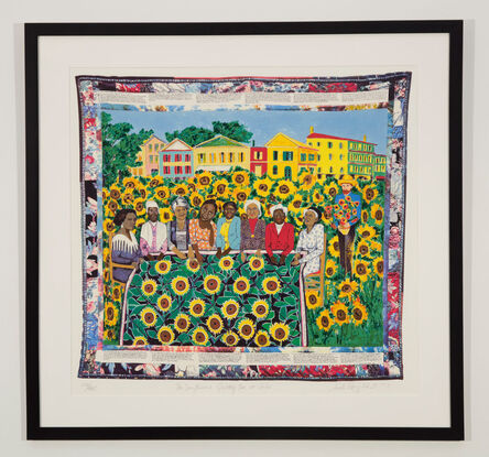 Faith Ringgold, ‘The Sunflower Quilting Bee at Arles’, 1997