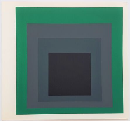 Josef Albers, ‘Homage to the Square: Grisaille and Patina ’, 1977