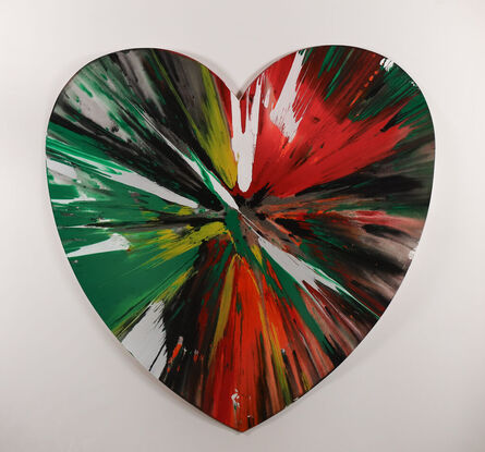 Damien Hirst, ‘Heart spin painting’, 2009