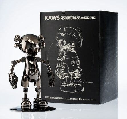Kaws x Hajime Sorayama, ‘No Future Companion (Black Chrome)’, 2008