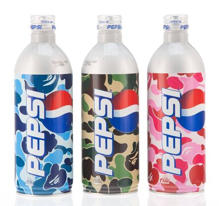 BAPE, ‘Camo Pepsi Bottle Set (set of 3)’, 2002