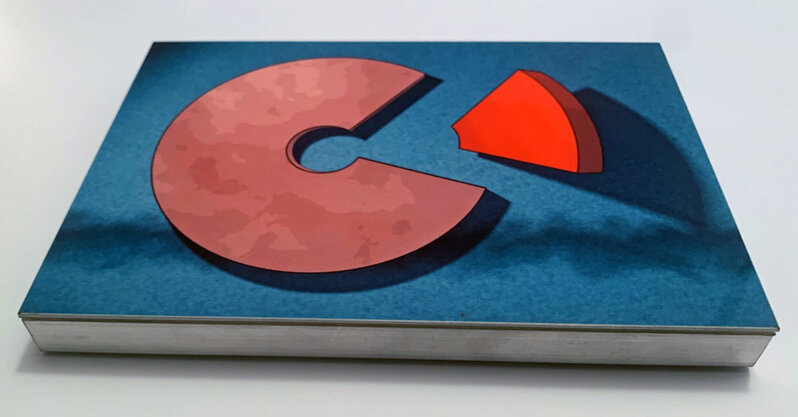 Ronald Davis, ‘Circle Segment, Gallery Poster by Ronald Davis’, 2006, Print, Digital Print on metal box structure, David Lawrence Gallery