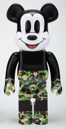 BE@RBRICK X BAPE, ‘BAPE Michey Mouse’, 2019