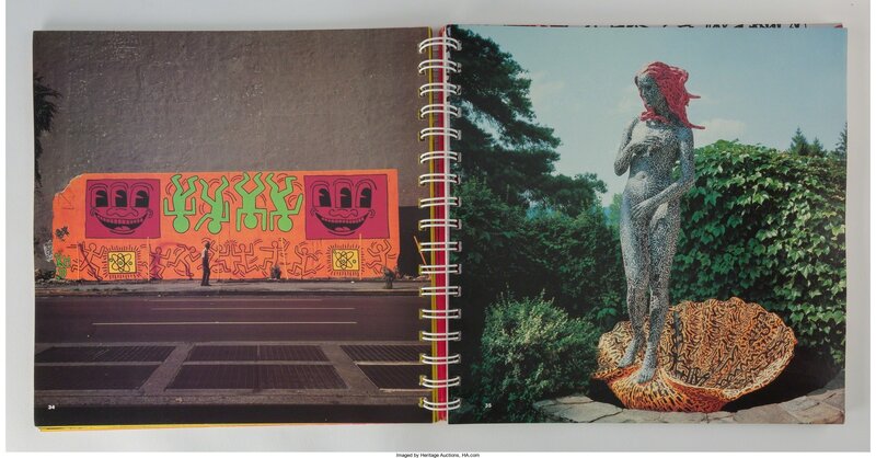 Keith Haring, ‘Untitled’, 1982, Other, Spiral bound book, Heritage Auctions