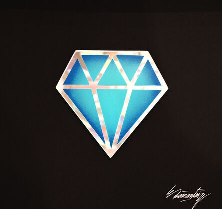 Le Diamantaire, ‘Street Diamond - Dégradé Bleu Foncé’, 2021