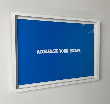 Haim Steinbach, ‘Accelerate Your Escape’, 2006