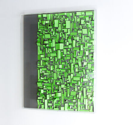 Norihiko Terayama, ‘Paper Structure - Green’, 2021