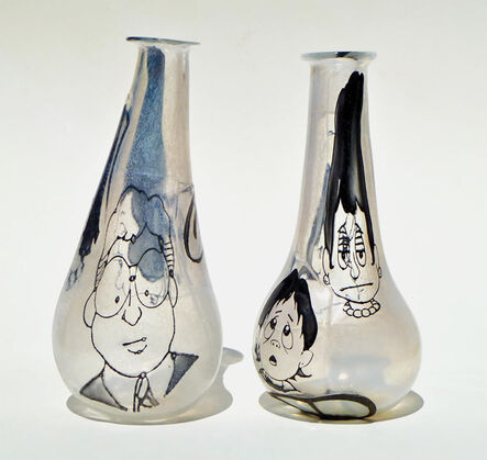 Susan Stinsmuehlen-Amend, ‘Common Vessels, Unguentaria (face vases)’, 2011