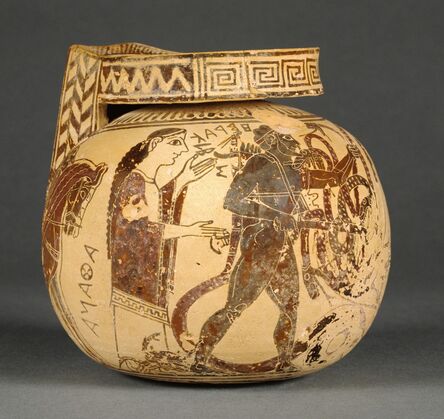 ‘Corinthian Aryballos’,  first quarter of 6th century B.C.