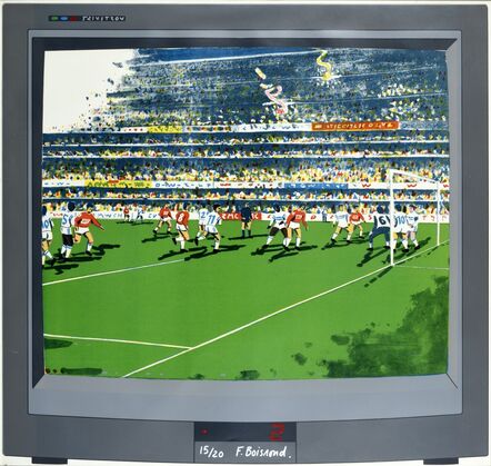 François Boisrond, ‘Télévision, match de foot’