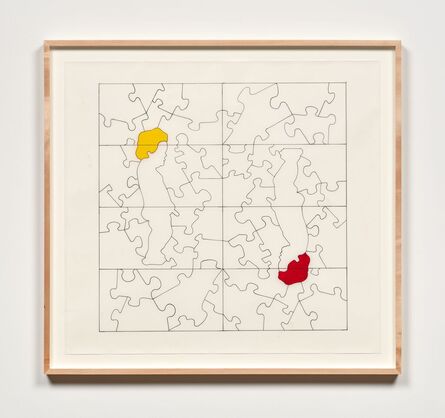 Richard Jackson, ‘Paris Puzzle Floor’, 2023