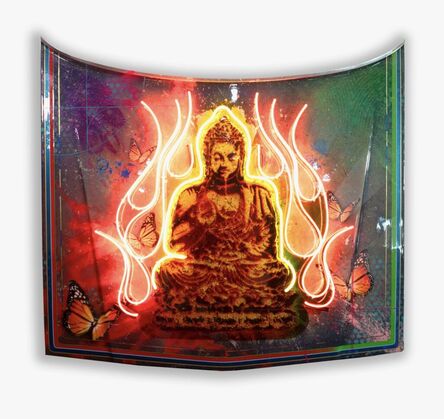 RISK, ‘Buddha Car Hood’, 2022