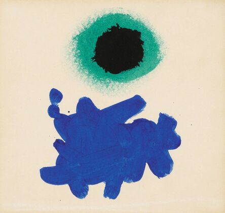 Adolph Gottlieb, ‘Black Disc’, 1969