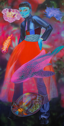 Jiun Koo, ‘Androgynous God of Ocean’, 2022