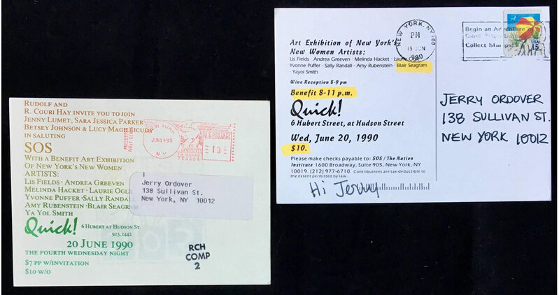 Keith Haring, ‘Keith Haring SOS announcements ’, 1990, Ephemera or Merchandise, Announcement cards, Lot 180 Gallery