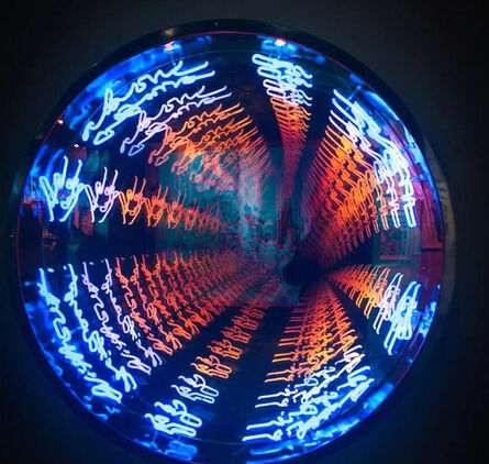 Olivia Steele, ‘As Above So Below, As Within So Without (Dichroic Infinity Mirror Disk)’, 2018