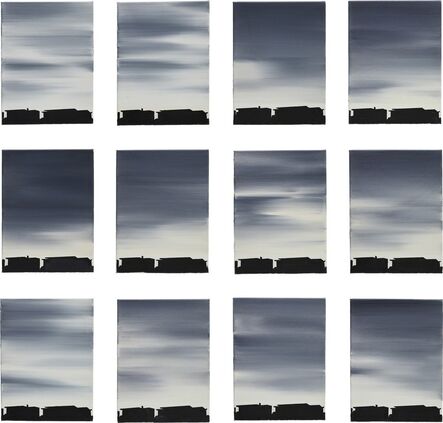 Rafał Bujnowski, ‘Clouds (1-12)’, 2004