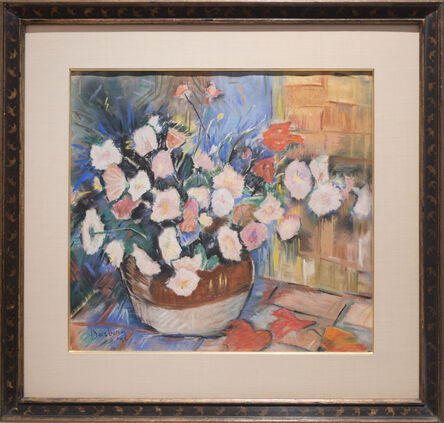 Andrew Dasburg, ‘Flowers in a vase’, 1934