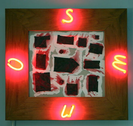 Sarkis, ‘S.W.N.O. (les 12 ateliers brûlés)’, 1997