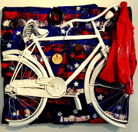 Erika Calesini, ‘Bike I love Usa’, 2017