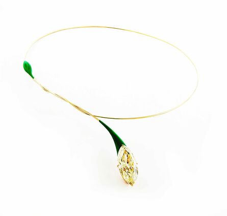 James de Givenchy, ‘Diamond, Ceramic and 18K Rose Gold Necklace ’