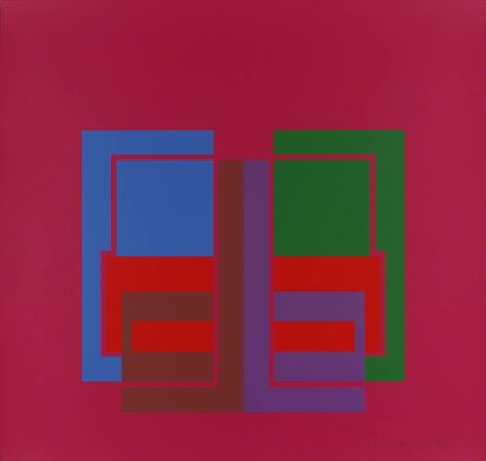 Robyn Denny (1930-2014), ‘All Through the Day II (pink)’, 1970