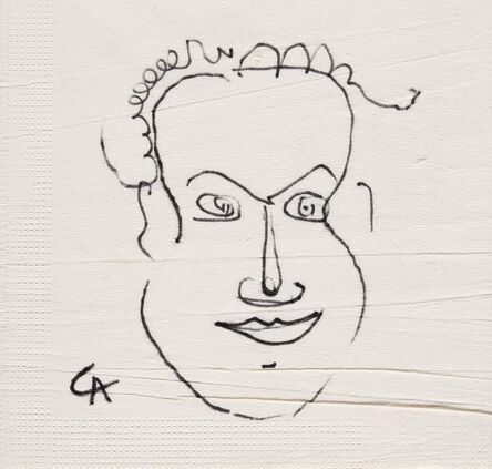 Alexander Calder, ‘Portrait of Giovanni Carandente’