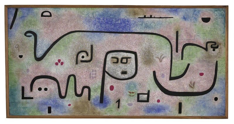 Paul Klee, ‘Insula Dulcamara’, 1938, Painting, Oil and colour glue paint on paper on hessian canvas, Centre Pompidou