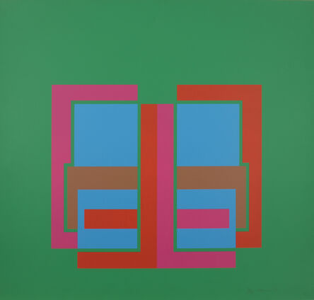 Robyn Denny (1930-2014), ‘All Through the Day III (green)’, 1970