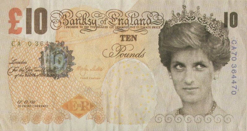 Banksy, ‘Di-Faced Tenner’, 2004, Print, Offset lithograph printed in colours, Sworders