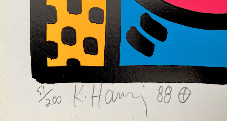 Keith Haring, ‘Pop Shop II, D’, 1988, Print, Silkscreen, Van der Vorst- Art
