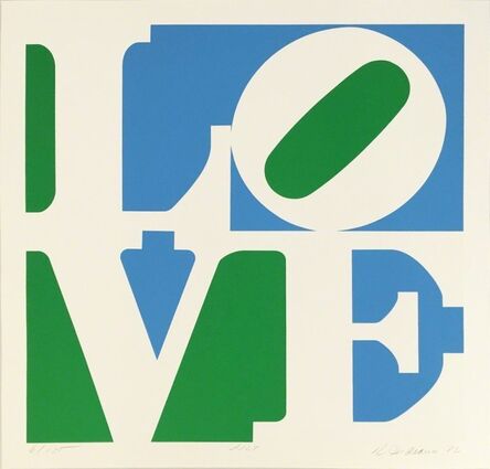 Robert Indiana, ‘Lily (from A Garden of Love)’, 1982