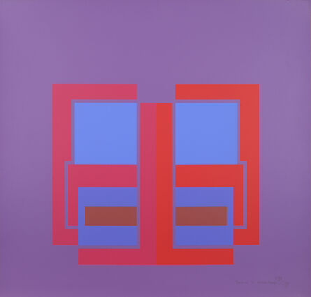 Robyn Denny (1930-2014), ‘All Through the Day I (purple)’, 1970
