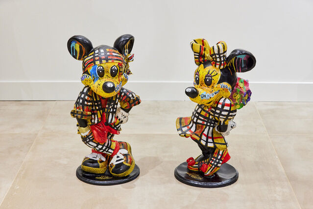 Art by Son | Burberry love couple mickey & minni (2021) | Available for Sale | Artsy