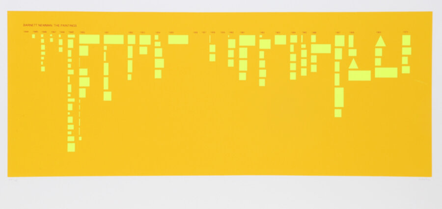 Barnett Newman: The Paintings (Yellow)