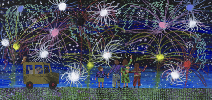 Illustration from “The Very Lonely Firefly”