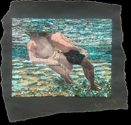 Matthew Lazure, ‘Fig. 88. Cross chest carry. Underwater view.’, year unknown