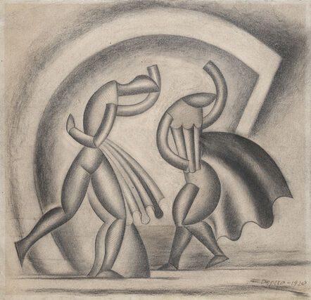 Fortunato Depero, ‘Danza nel vento’, 1920