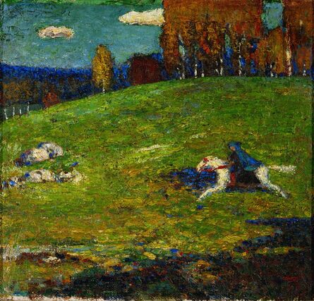 Wassily Kandinsky, ‘The Blue Rider’, 1903