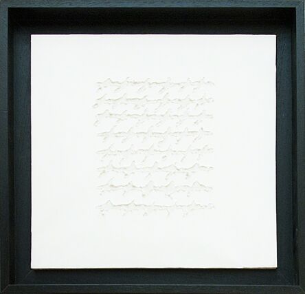 Alfredo Rapetti Mogol, ‘Letters Bianco’, 2012