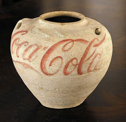 Ai Weiwei, ‘Han Jar Overpainted with Coca-Cola Logo’, 1995